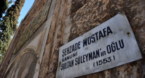 Şehzade Mustafa Türbesi'nde restorasyon çalışmaları