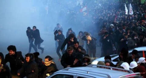 Gösterilere gazlı ve TOMA'lı müdahale!