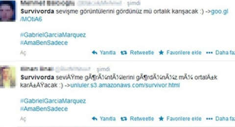 Twitter'da 'survivor' virüsü