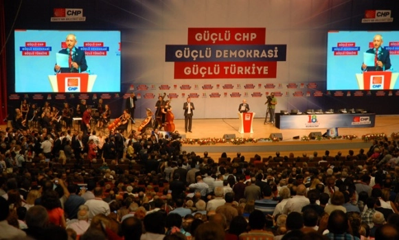 CHP Olağanüstü Kurultayı'ndan kareler