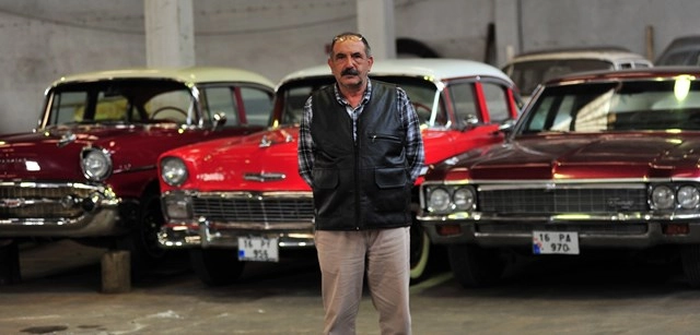 Klasik otomobil tutkusu atölye kurdurttu