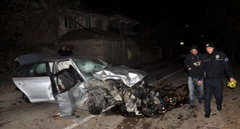 Bursa'da feci kaza: 1 ölü, 2 yaralı