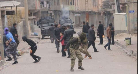 Cizre'de 14 yaşındaki Ümit vuruldu