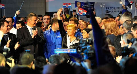 Hırvatistan'ın ilk kadın cumhurbaşkanı