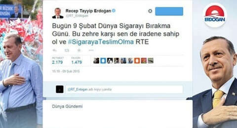 Erdoğan 'baş belası' dediği Twitter'ı kullanmaya başladı