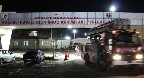 Kocaeli'nde cezaevi yangını