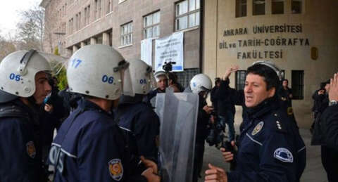 Ankara DTCF'de öğretime iki gün ara verildi