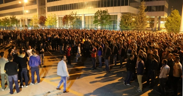 Renault işçisi üretimi durdurdu!