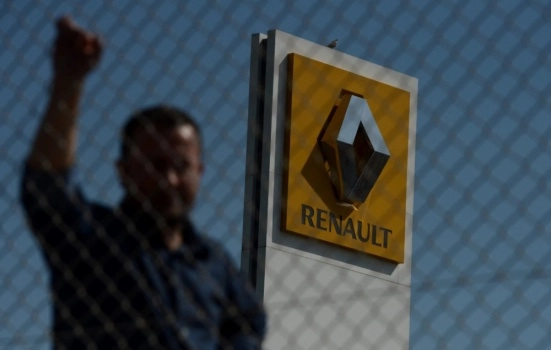 Renault işçisinin eylemi