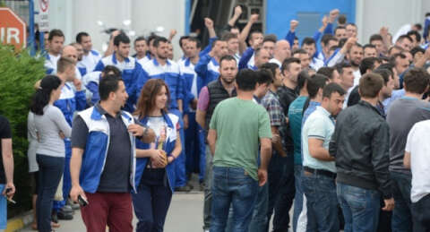 Ford Otosan ve Ototrim işçileri de direnişe katıldı