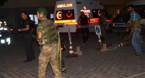 Tatvan'da askeri hastaneye saldırı