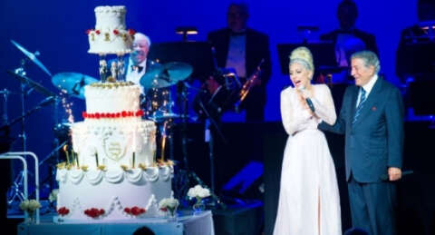 Lady Gaga'dan Tony Benett'e doğum günü sürprizi