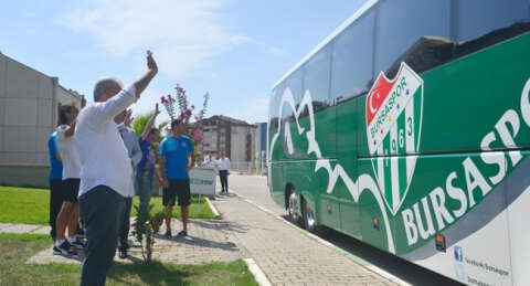 Bursaspor, Trabzon'a gitti