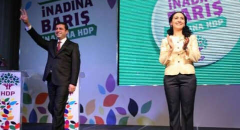 HDP&#39;nin seçim sloganı: Sizi diktatör yaptırmayacağız