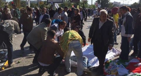 Ankara'da Barış Mitingi'ne bombalı saldırı