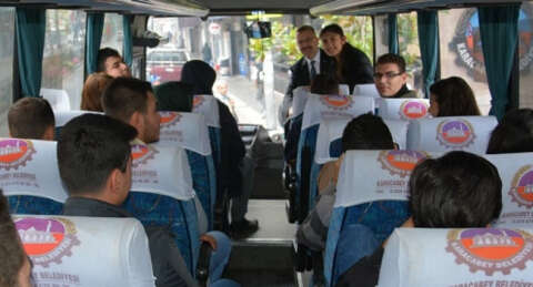 Karacabey'den Bursa'ya ücretsiz otobüs