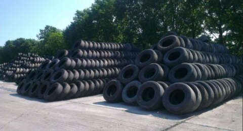 '500-600 bin ton çıkma lastik elde kaldı'