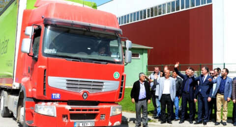 İnegöl'den Sur'daki 100 aileye mobilya desteği