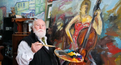 'Çoban Ressam' yoksulların yüzünü eserleriyle güldürecek