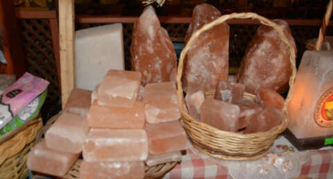 Kaya tuzu lamba ve sabunları Trilye'de ilgi odağı