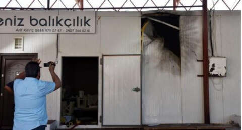 Antalya Kemer'de roketli saldırı