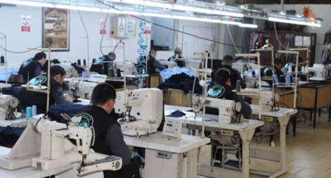 Gemlik Açık Cezaevi fabrika gibi