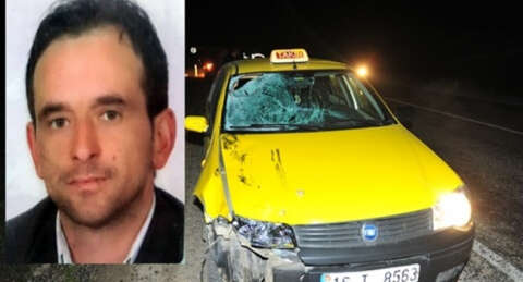 Orhangazi'de taksinin çarptığı yaya hayatını kaybetti