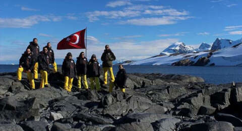 Antarktika'daki Türkler'den haber var!