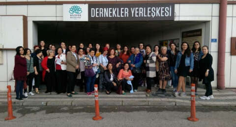 Bursa'da kadınlar şiddete karşı çözüm üretti