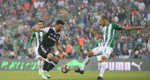 Bursaspor yine yenildi, Beşiktaş güldü; 0-2