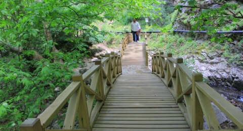 Sadağı Kanyonu'na ziyaretçi akını