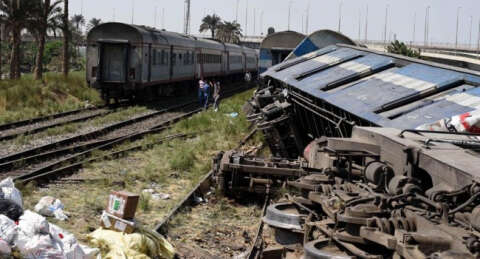 Mısır'da tren kazası: çok sayıda ölü