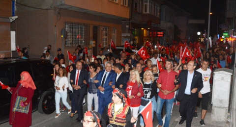 Büyük Zafer'e Mudanya'da coşkulu kutlama