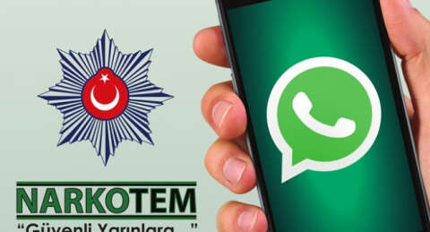 Uyuşturucuyla mücadelede "WhatsApp" hattı