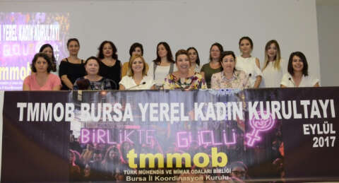 TMMOB'un kadınlarından Bursa Yerel Kadın Kurultayı