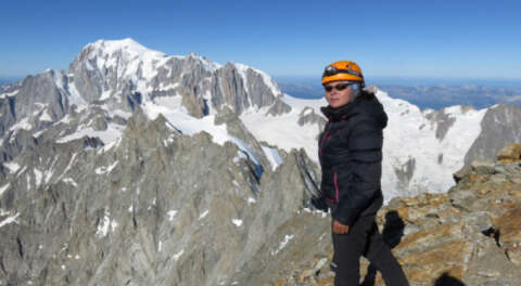 Bursalı kadın dağcı Uludağ'dan Alpler'e uzandı