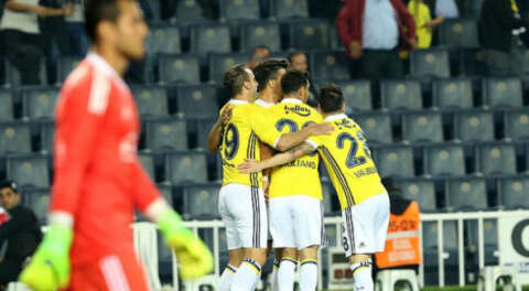 Fenerbahçe'den rahat galibiyet