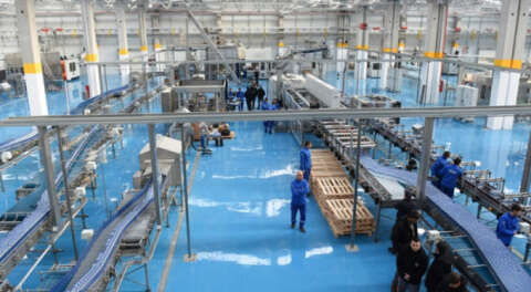 Bursa'nın su fabrikası üretime başladı