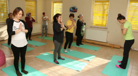 'Bizim Ev'de yoga eğitimi başladı