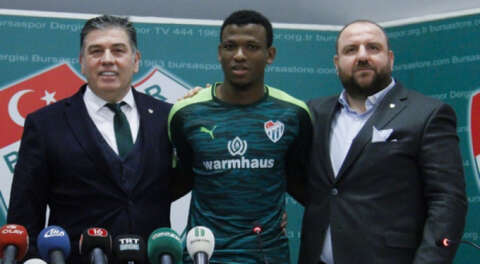 Nijeryalı oyuncu Bursaspor'a imza attı