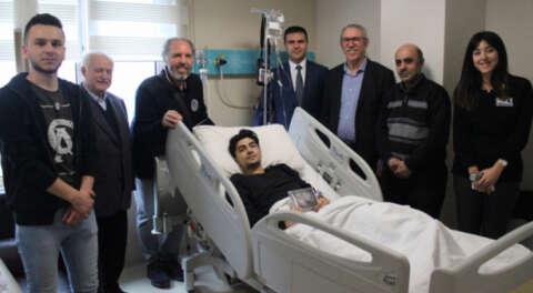 Fatih Erkoç'tan hayranına sürpriz ziyaret