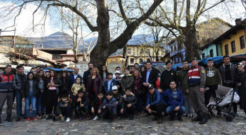 Azerbaycanlı şehit çocukları Bursa'yı gezdi