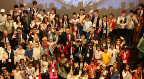 Dünya çocukları Bursa'da buluştu