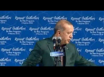 Erdoğan'ın prompterı arızalanınca...