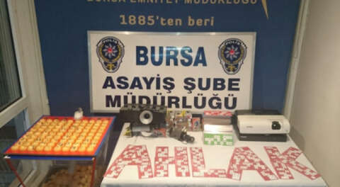 Bursa'da kumar operasyonu; 68 kişiye para cezası