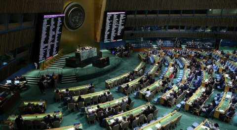 BM Genel Kurulu'nda ABD'ye Filistin şoku