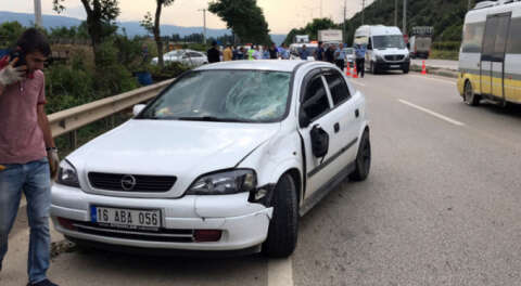 Bursa'da otomobilin çarptığı tarım işçisi öldü