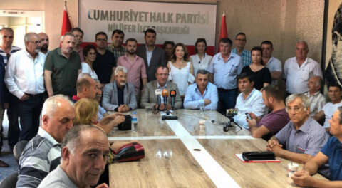 CHP Nilüfer'den İnce'ye destek açıklaması