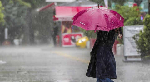 Bursa'ya hafta sonu yağış uyarısı