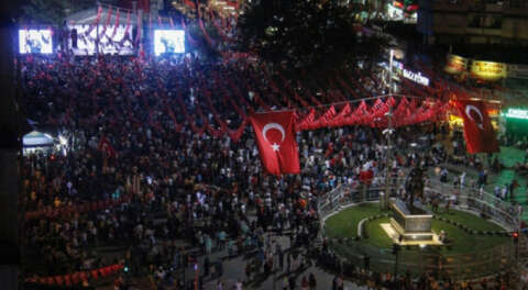 Bursa'da 15 Temmuz anma etkinliği